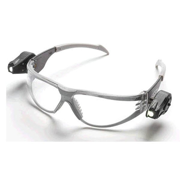 GLASSES, SAFETY, LIGHTED, ANSI Z87.1-2003 - Clear Lens